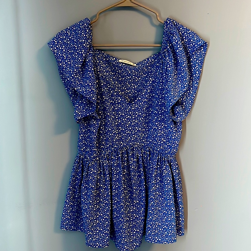 Staccato Floral Top size Small